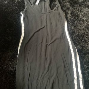 Black and white dress